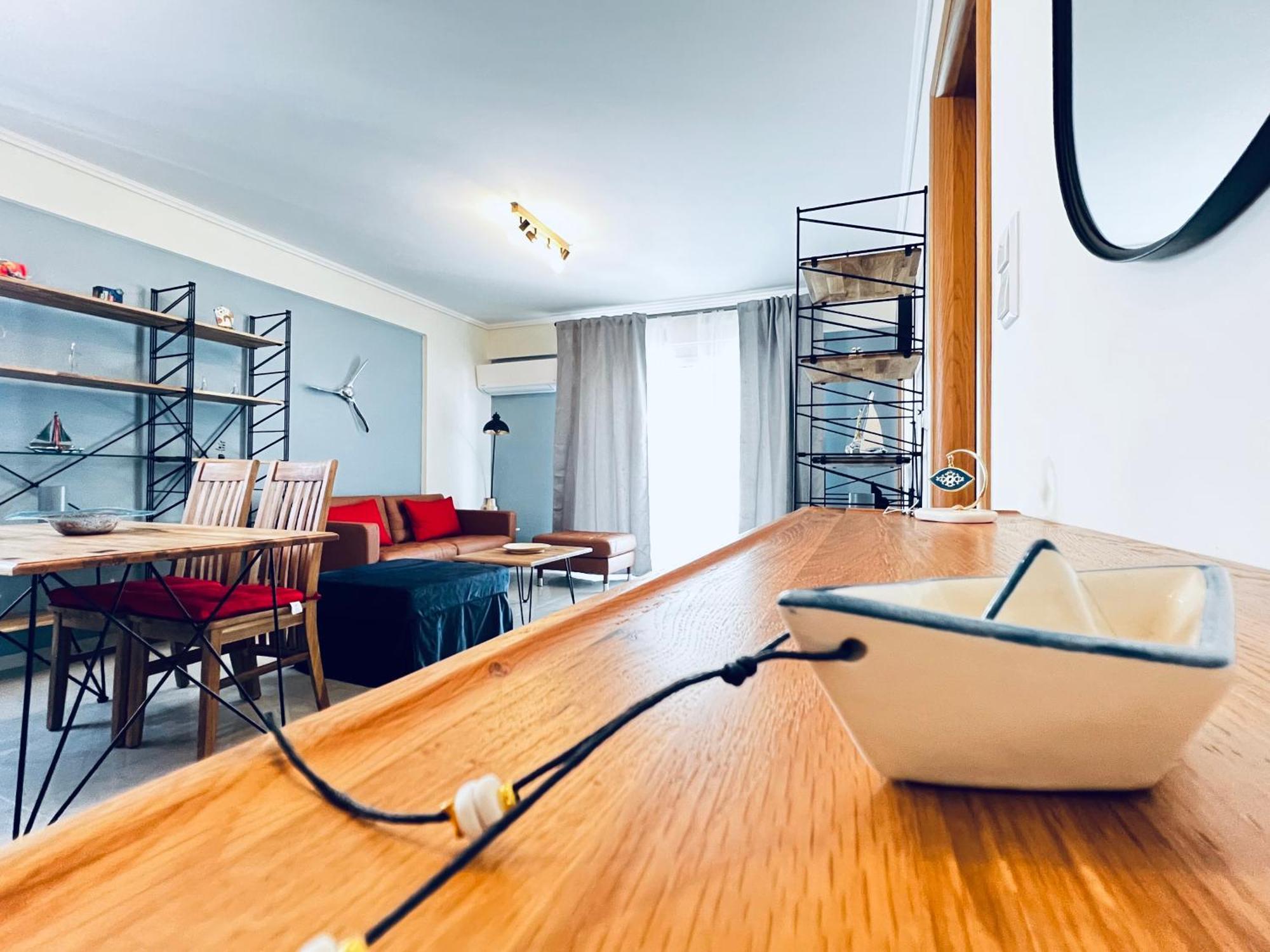 Steel & Oak Vintage Apartments Kavala Bagian luar foto