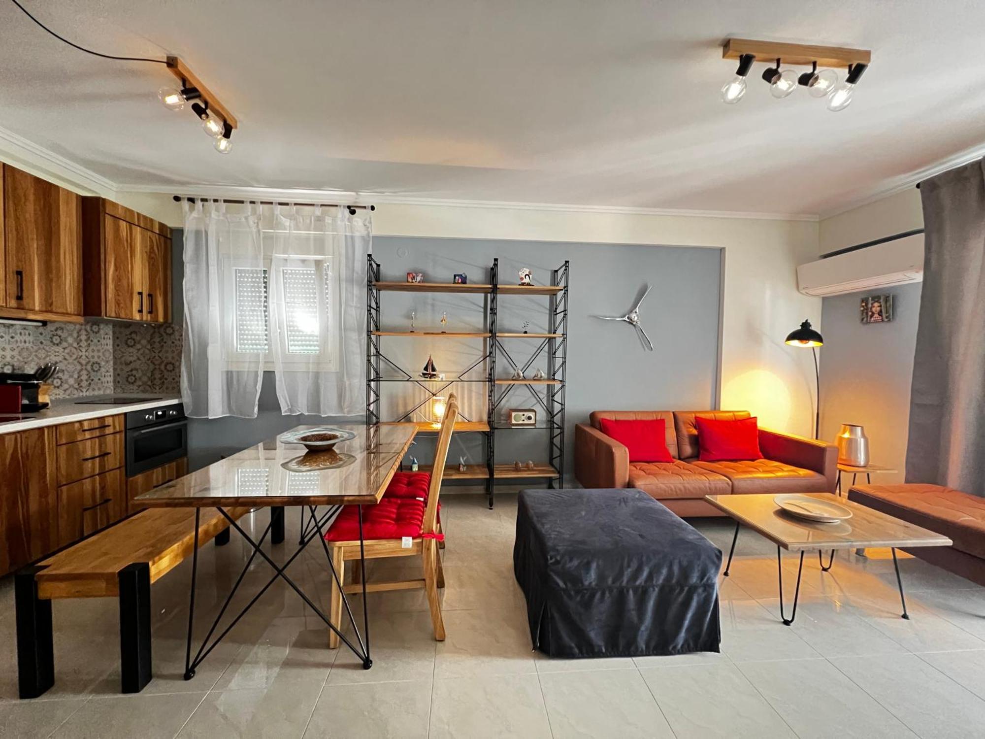 Steel & Oak Vintage Apartments Kavala Bagian luar foto